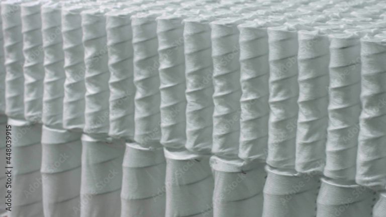 Hybrid Mattress - Latex Topper on Pocketed Coil Mattress