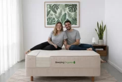 Natural latex mattress by Sleeping Organic, custom-built layers
