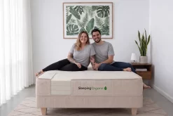 Natural latex mattress by Sleeping Organic, custom-built layers