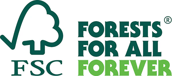 FSC Forests For All Forever certification logo