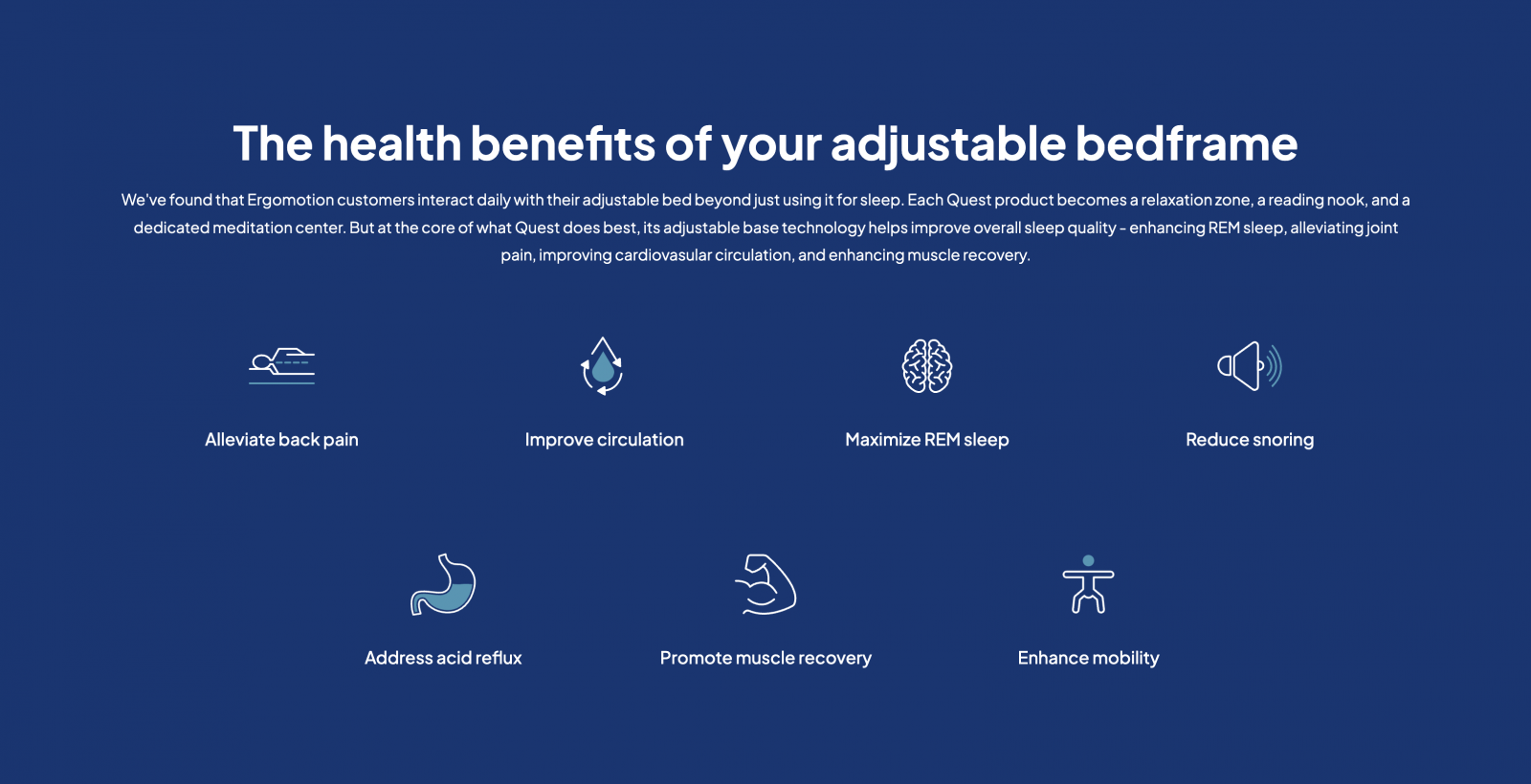 Adjustable Beds Benefits