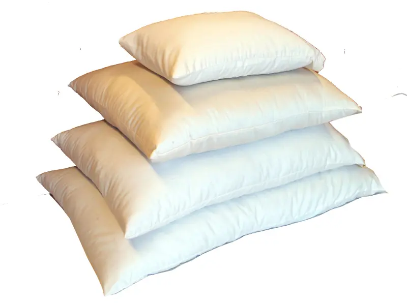Organic wool pillow fill, certified organic wool batting