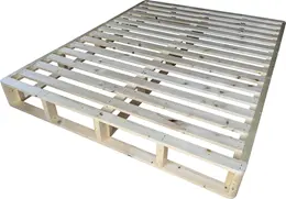 Solid wood mattress foundation, recommended support for organic latex mattresses