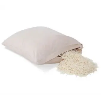 Natural shredded latex pillow sized for children, adjustable and hypoallergenic