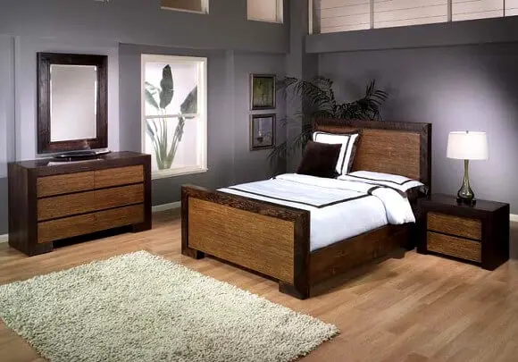 Platform bed as a box spring alternative for organic latex mattresses