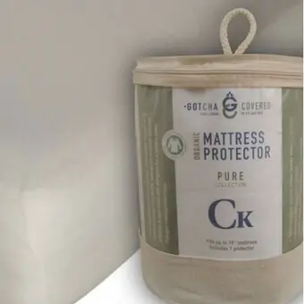 Waterproof organic mattress protector for kids, essential for protecting a natural latex mattress