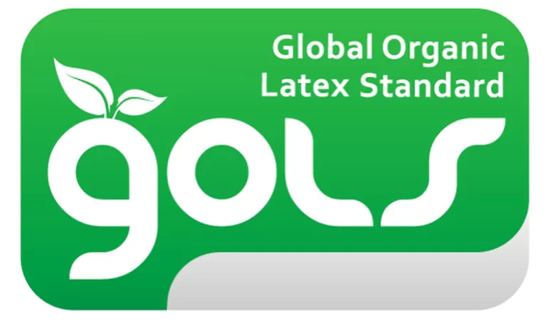 GOLS organic latex standard certification badge