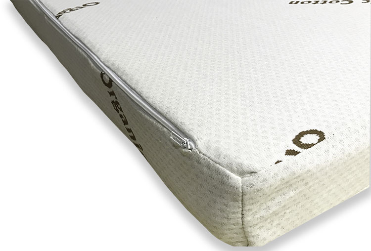 Classic natural latex topper with organic cotton cover