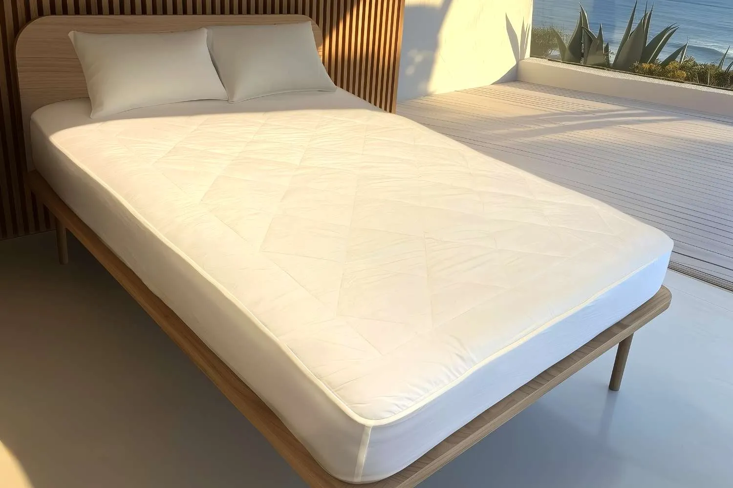myDual Pad quilted cotton side