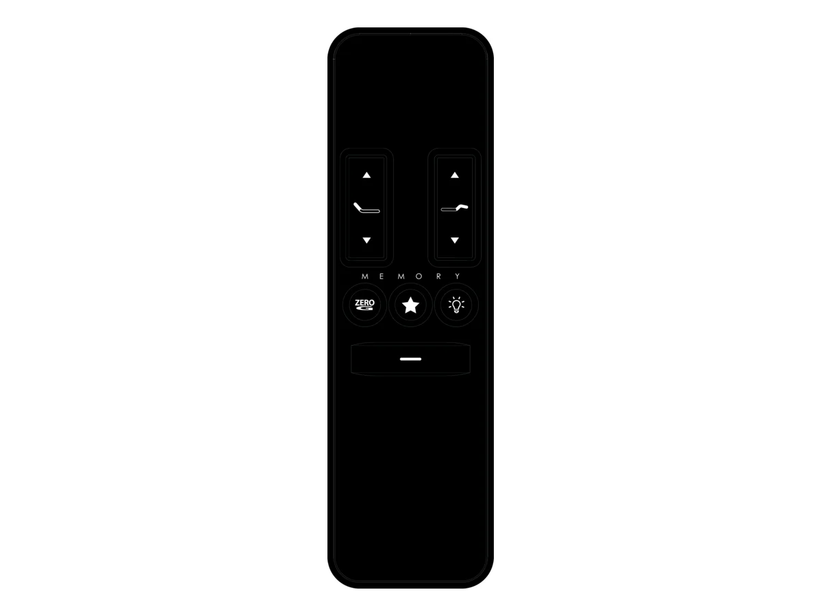 Ergomotion Rio 3.0 adjustable bed base wireless 8-button remote