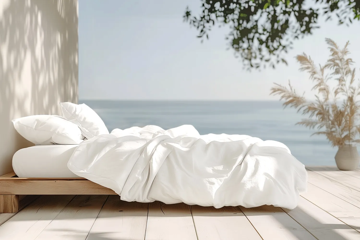 Organic percale packaging