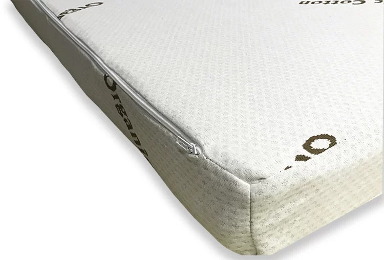 Classic natural latex topper with organic cotton cover