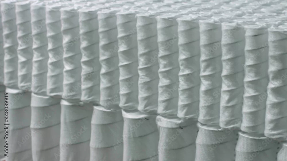 Hybrid Mattress - Latex Topper on Pocketed Coil Mattress